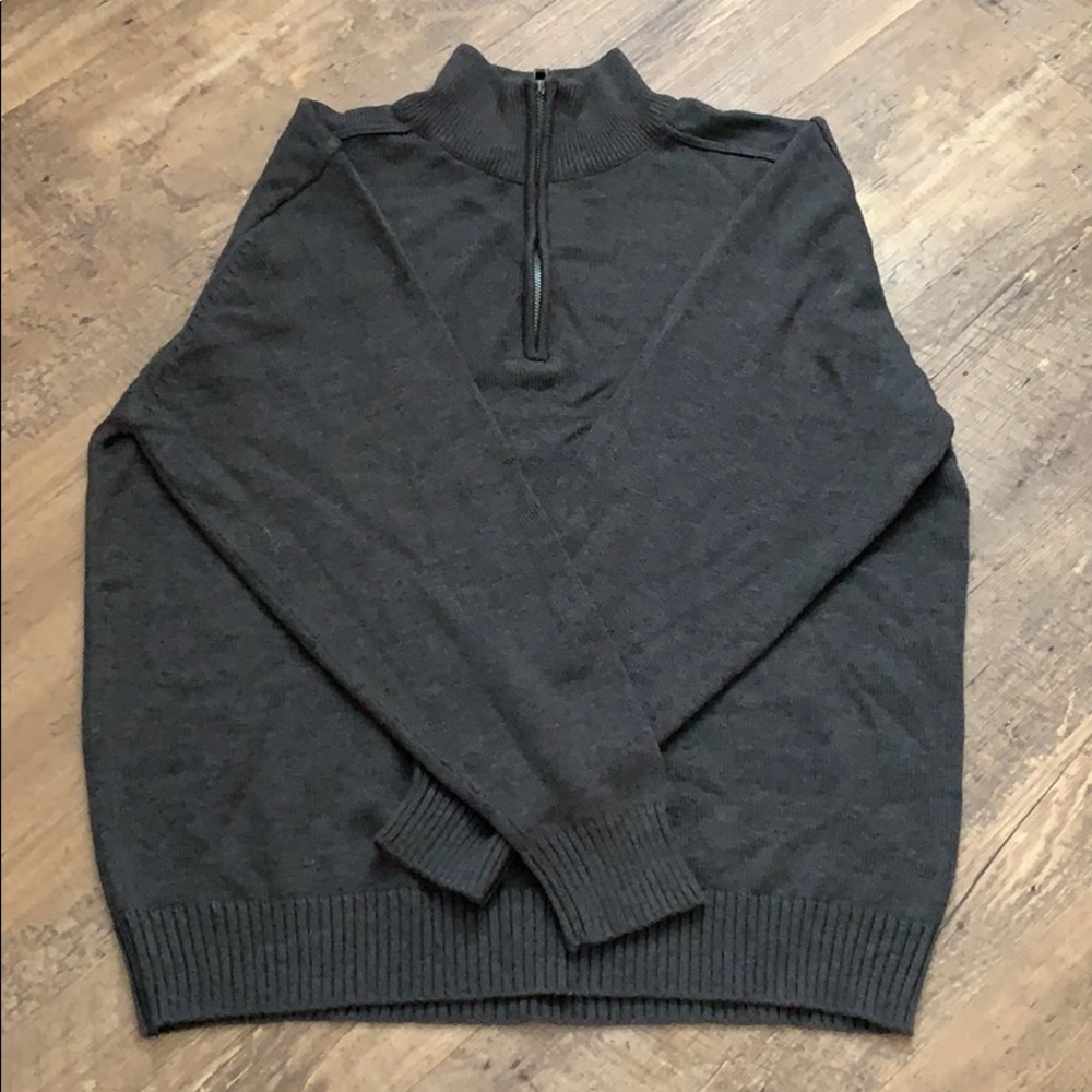 Óscar de la Renta men sweater. Dark gray